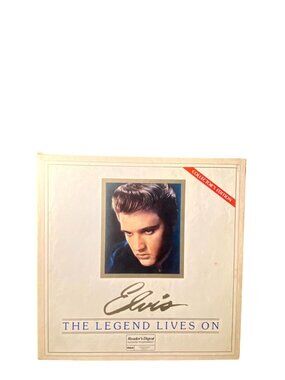 Elvis The Legend Lives On Collectors Edition Vinyl Box Set Readers Digest RCA